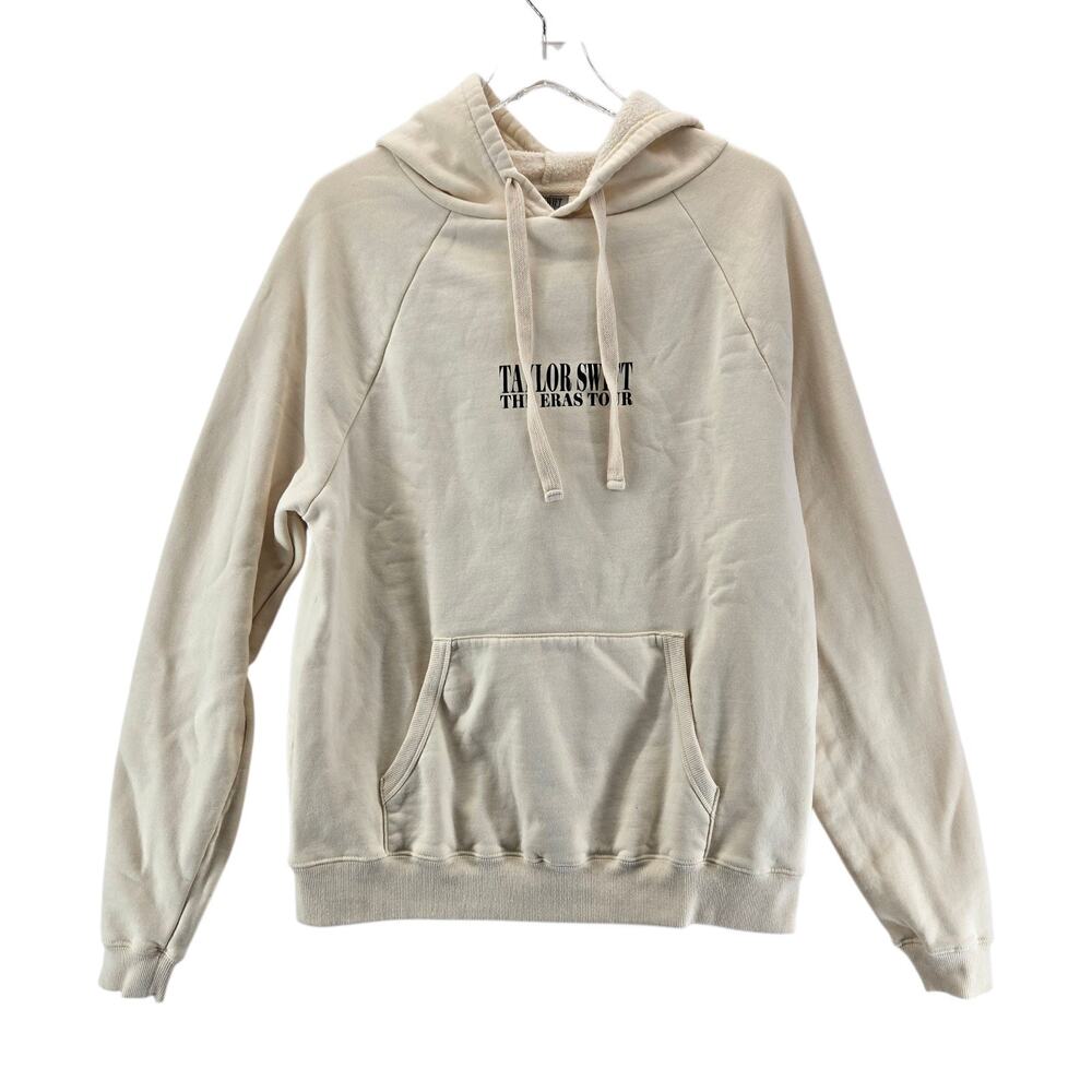 Taylor Swift Eras Tour Hoodie 2023 Exclusive Beige Size Small Oversized Music‎